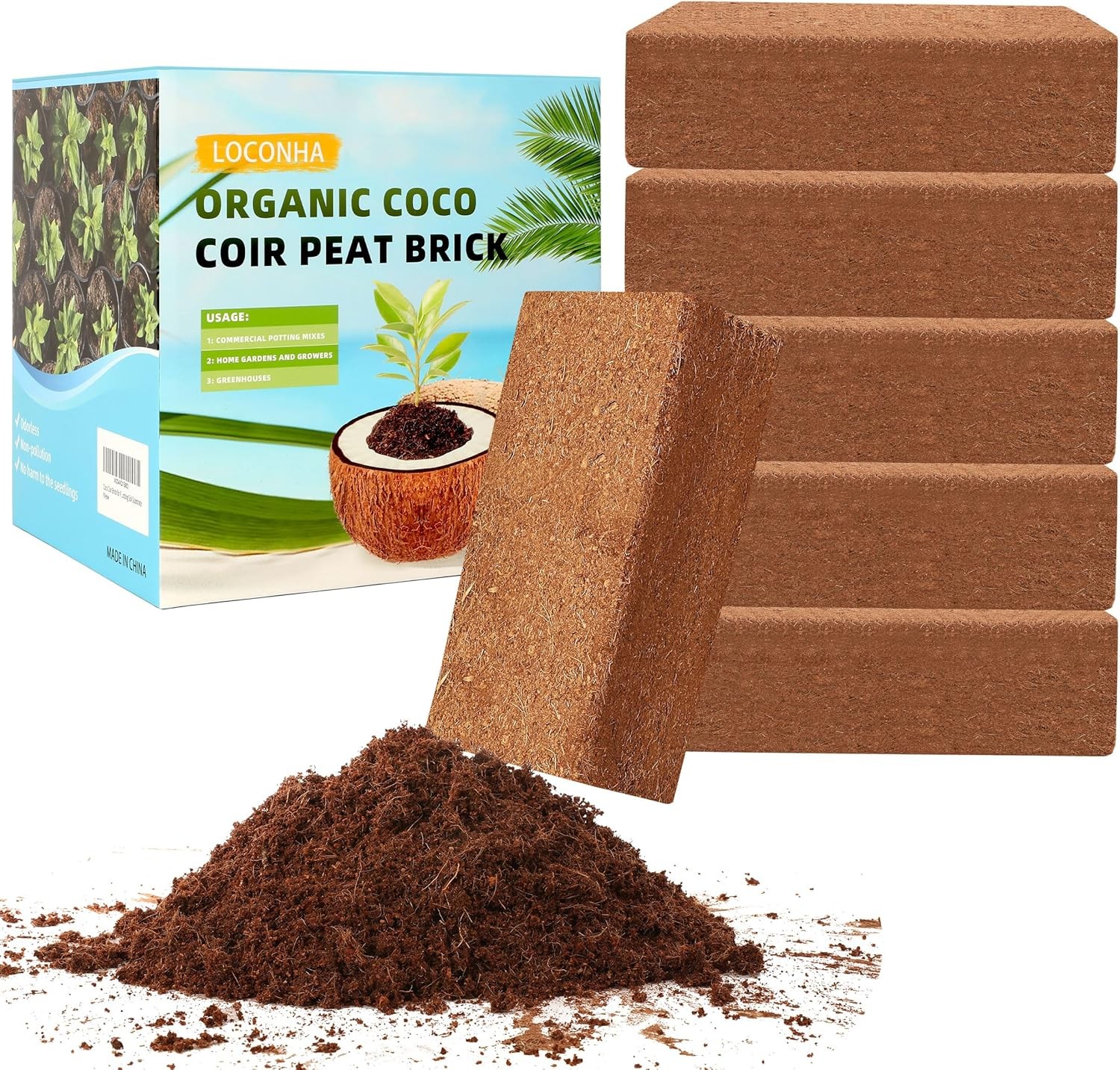 Soil Mixes (coco peat brick)