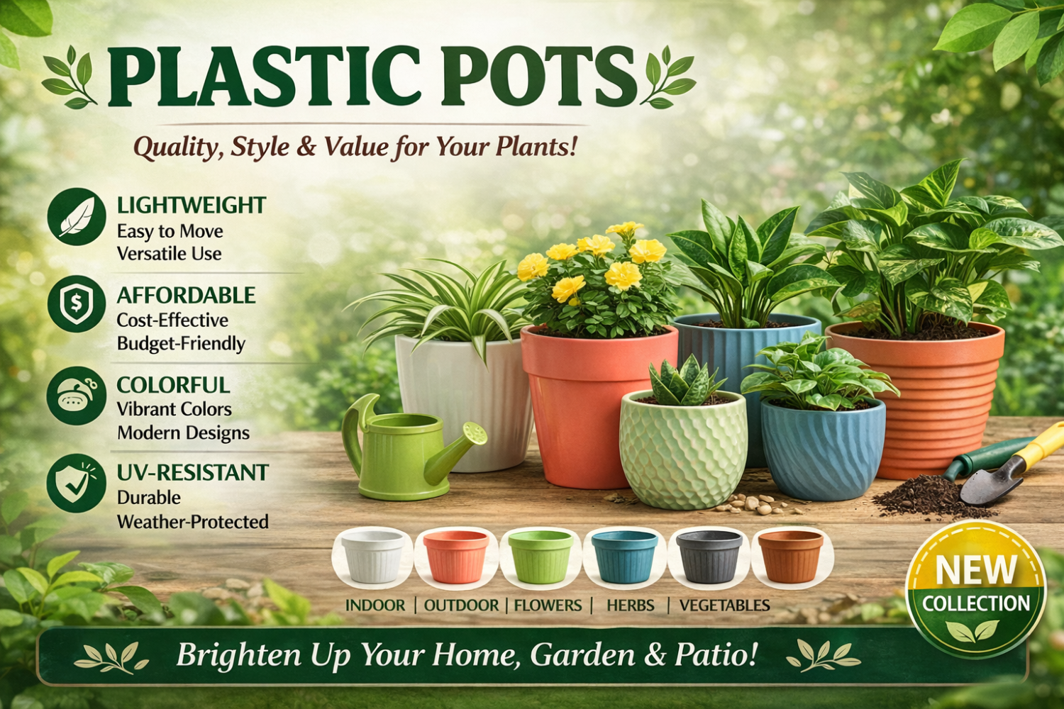 Plastic Pots
